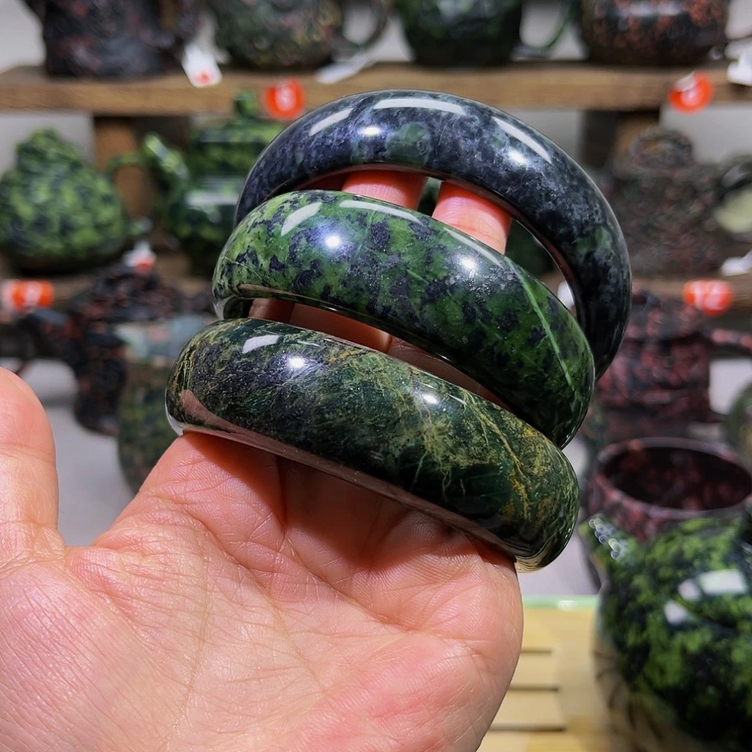 石材藏玉药王石3只