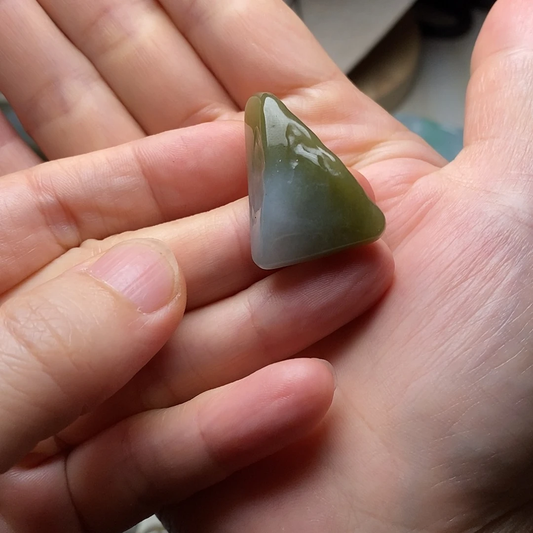 翡翠未镶嵌颈饰天然