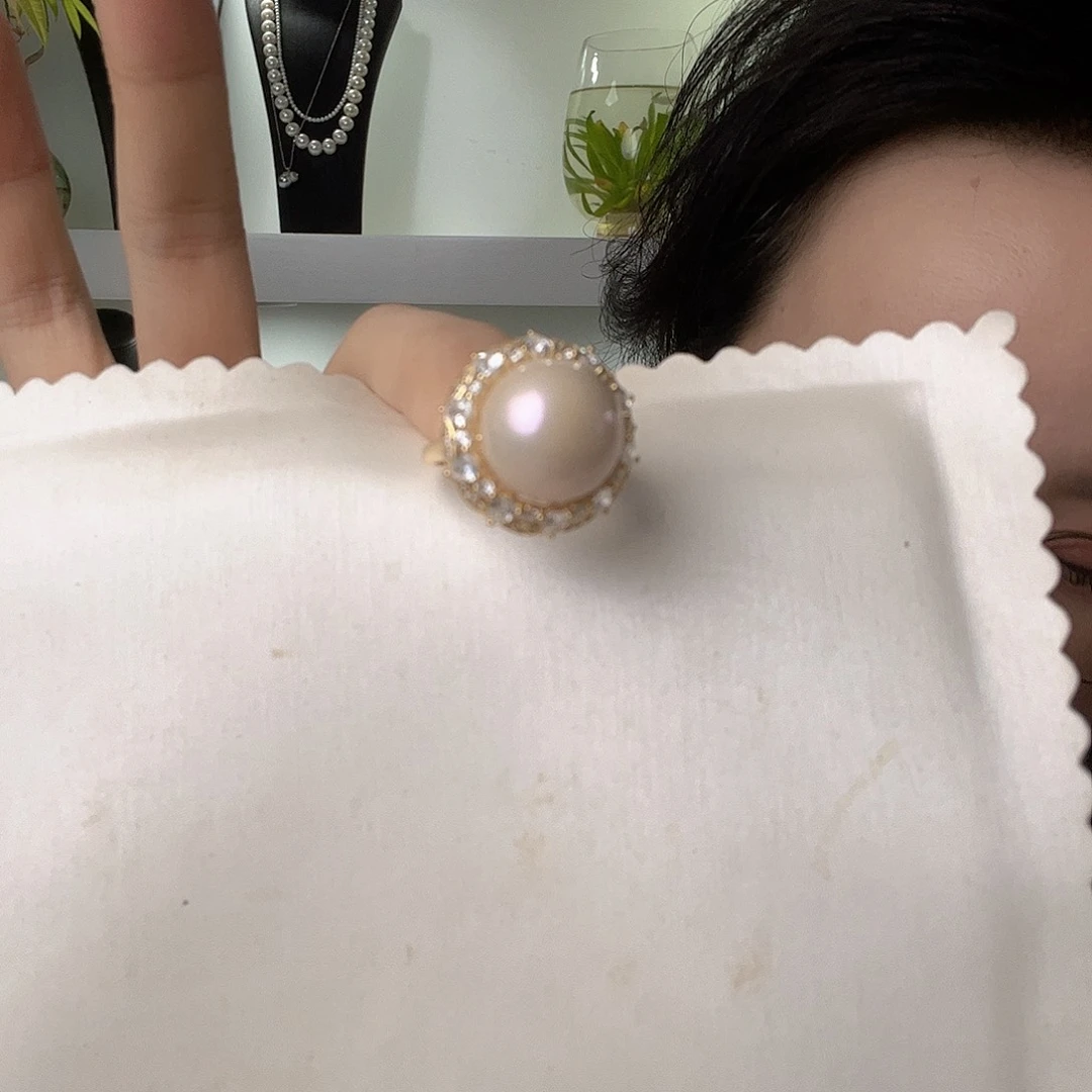 淡水珍珠戒指未镶嵌