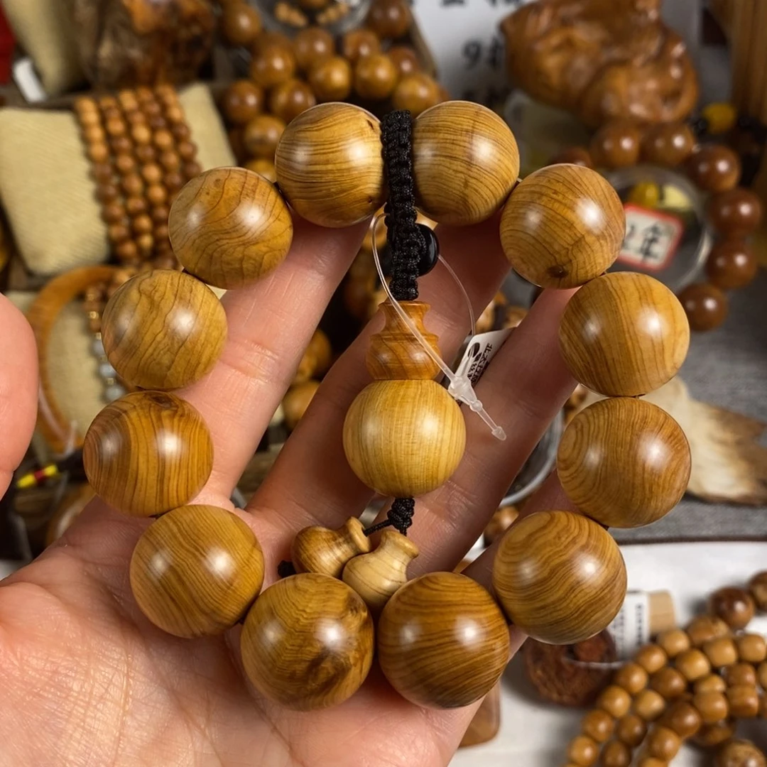 柏木（崖柏）手串/手链北太行高崖微雷击骨料20