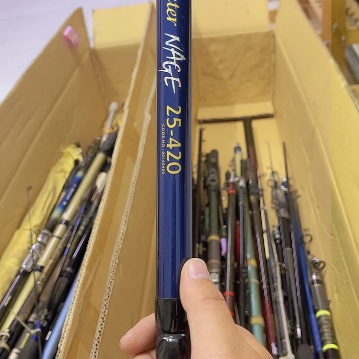 钓**周中古渔杆 微瑕看好下单 一物一拍