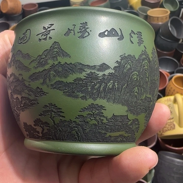 茶杯紫砂全手工制作工艺