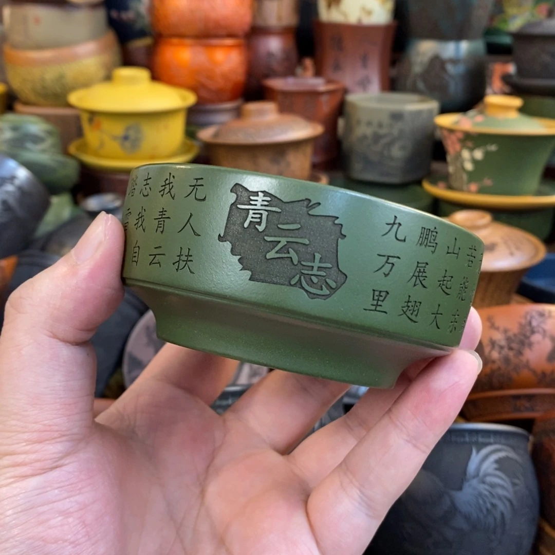 紫砂公道杯宜兴全手工紫砂杯