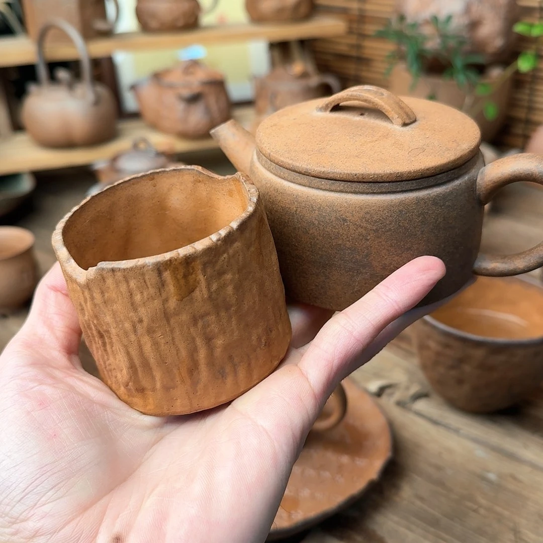 原矿老岩泥茶器系列