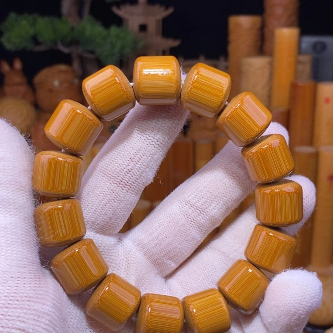 竹红皮爆蜜精品手串