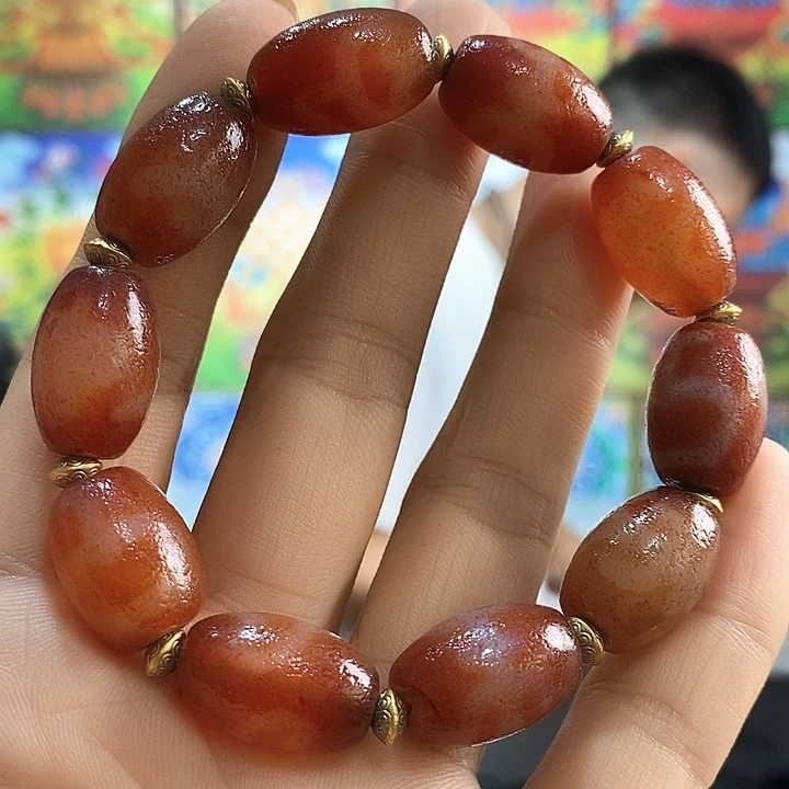 未镶嵌手链玛瑙/玉髓（覆膜）