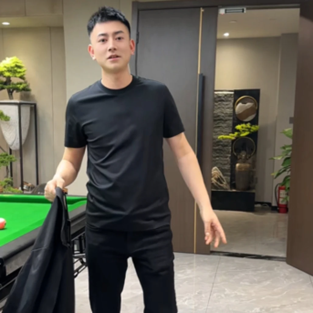 马阳同款液安棉净面短袖