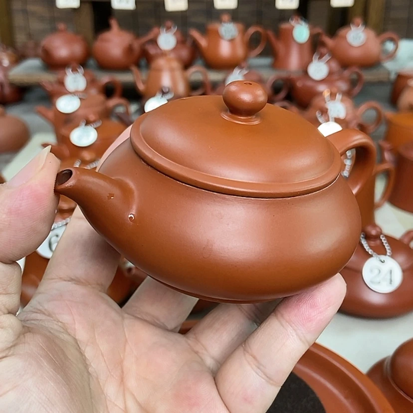 【闪购商品】茶壶朱泥125cc000000000000000