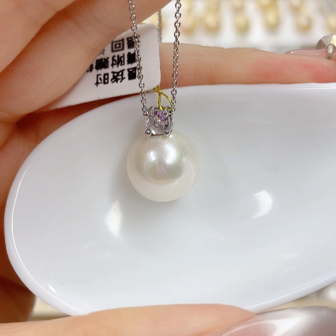 淡水珍珠合金吊坠(赠链)