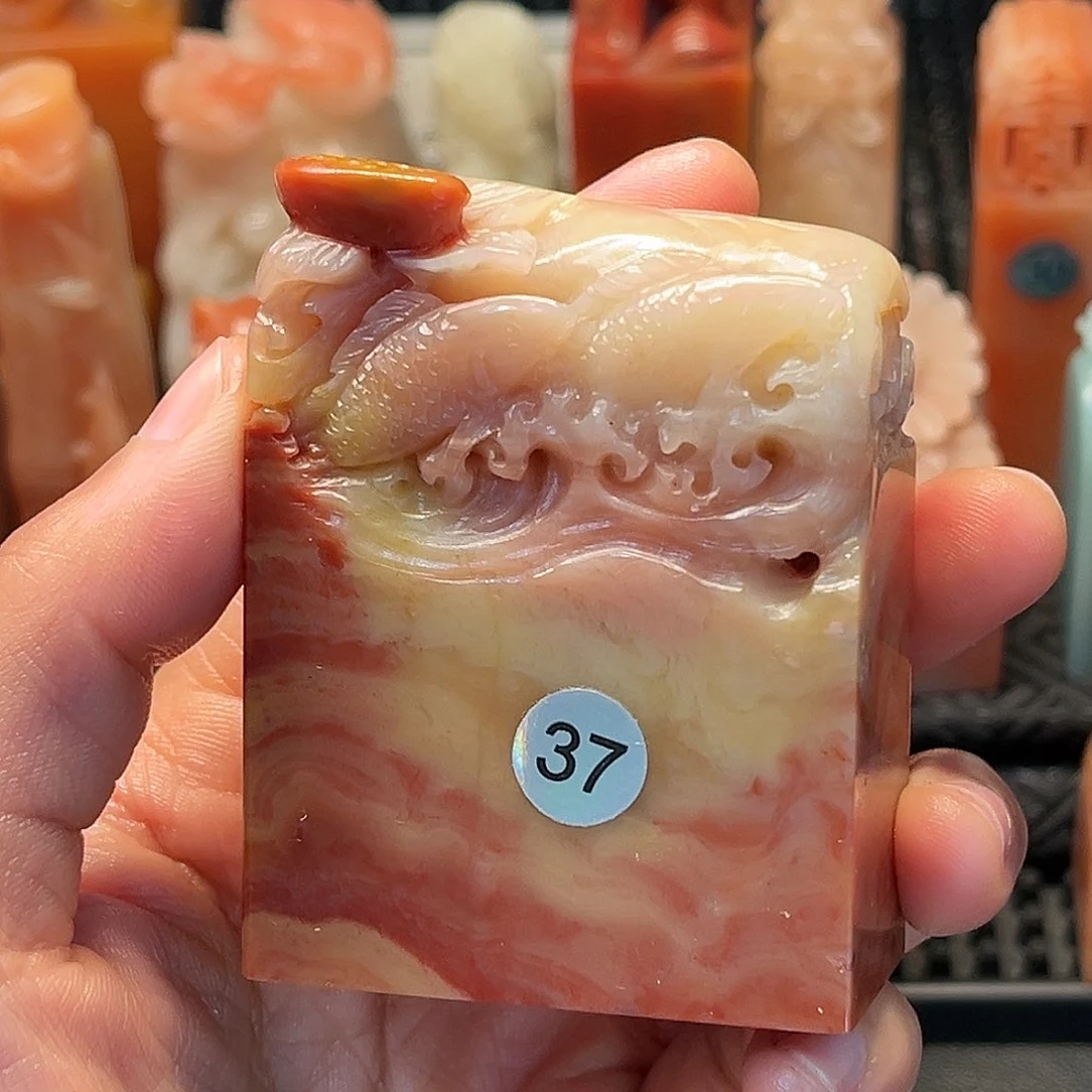 寿山石印石这么大岁数怎么