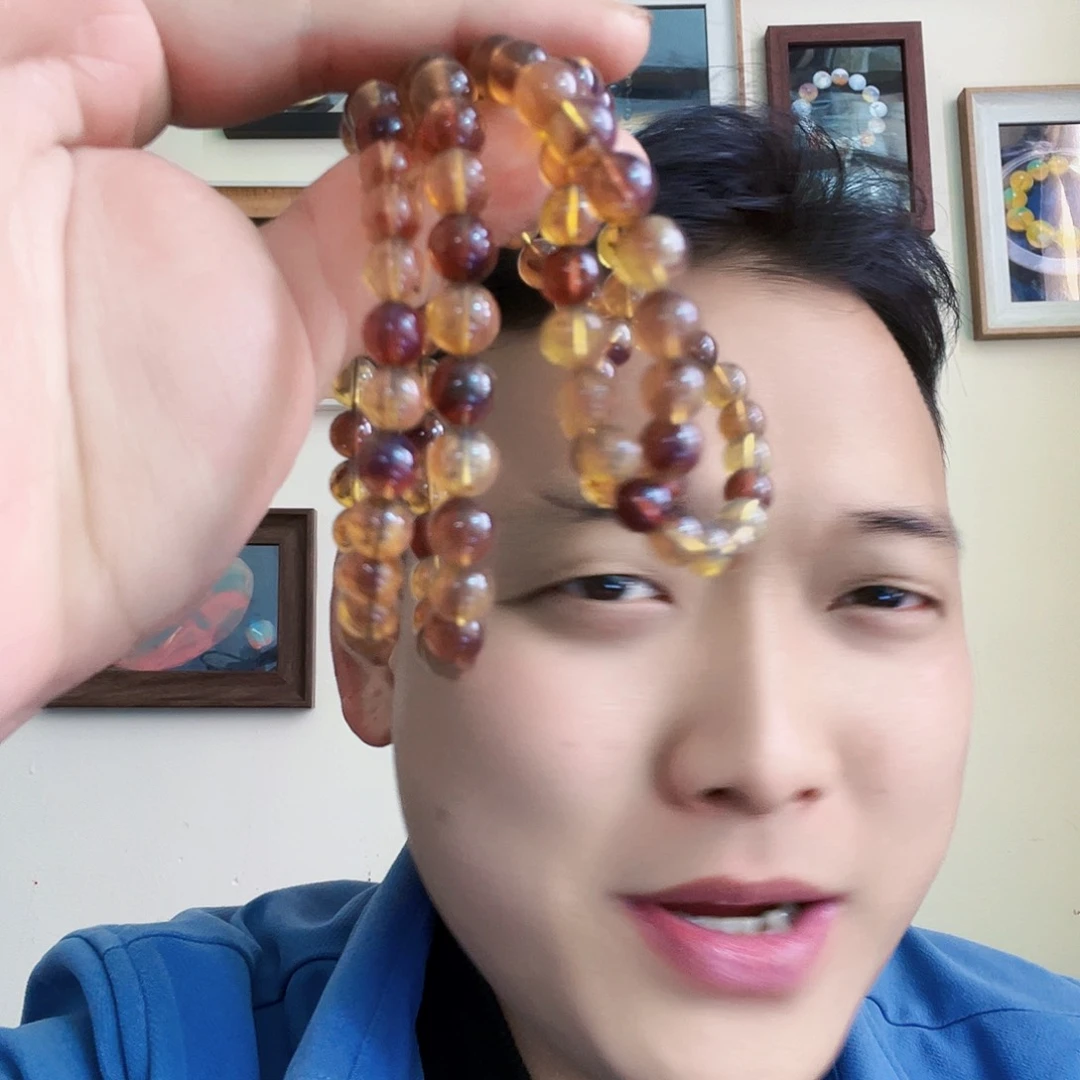 琥珀裸石未镶嵌琥珀