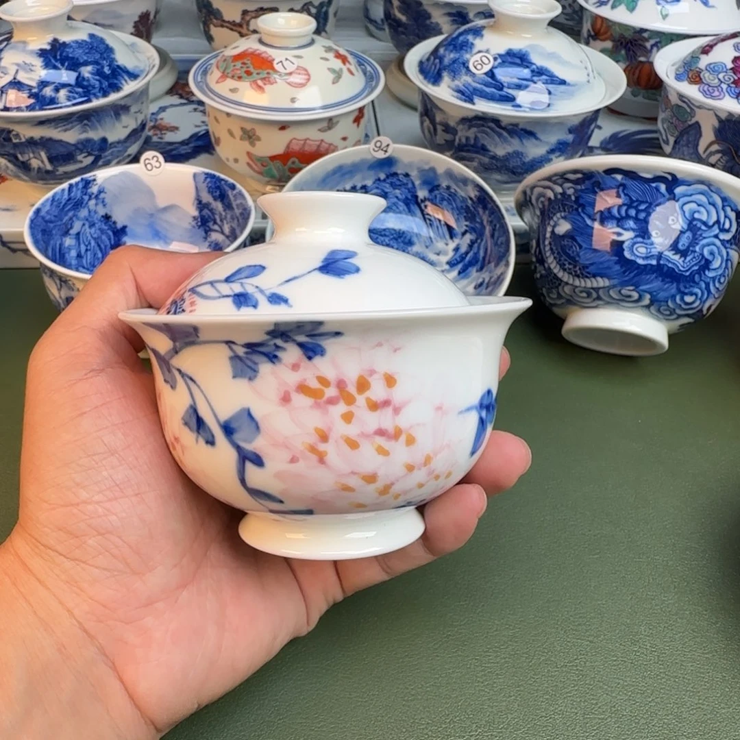纯手工纯手绘茶具96