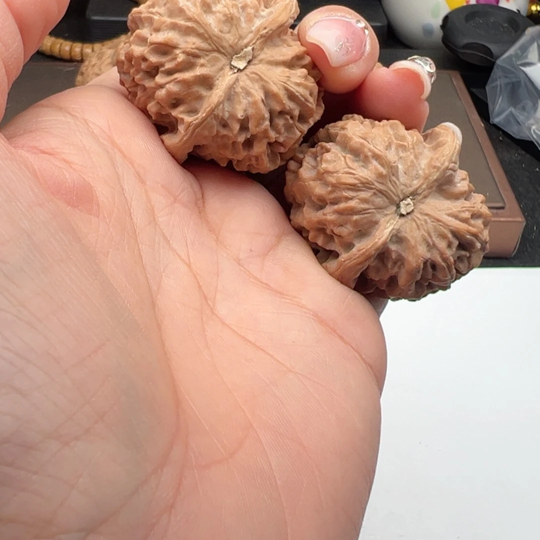 文玩核桃把件金点元宝