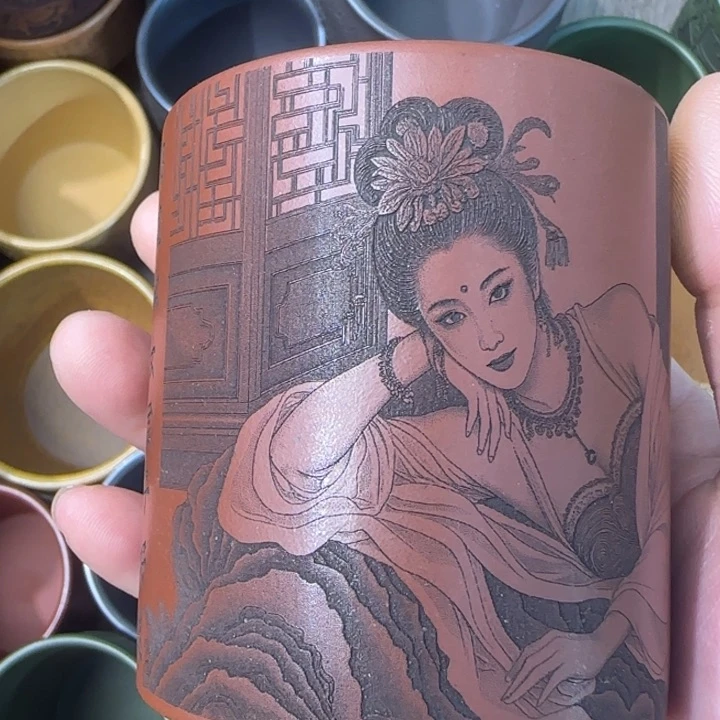 茶杯紫砂全手工制作工艺