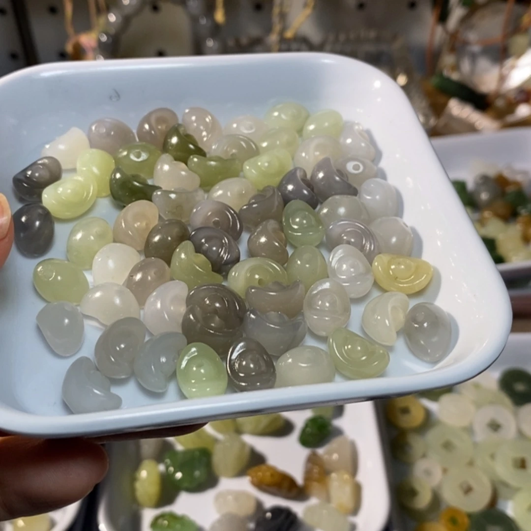 和田玉未镶嵌手链微瑕发二打包优先