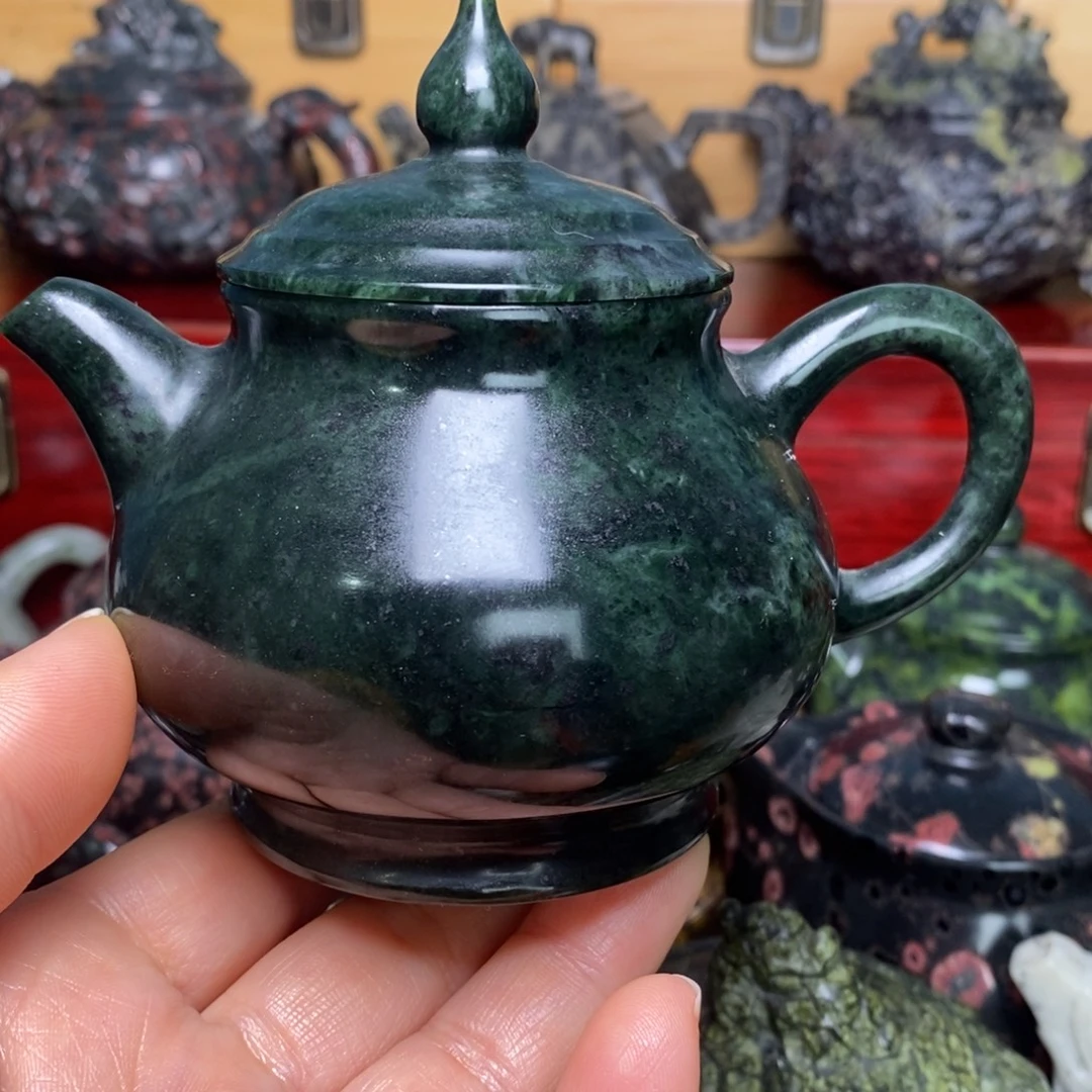 藏玉药王石福利款潘壶230cc