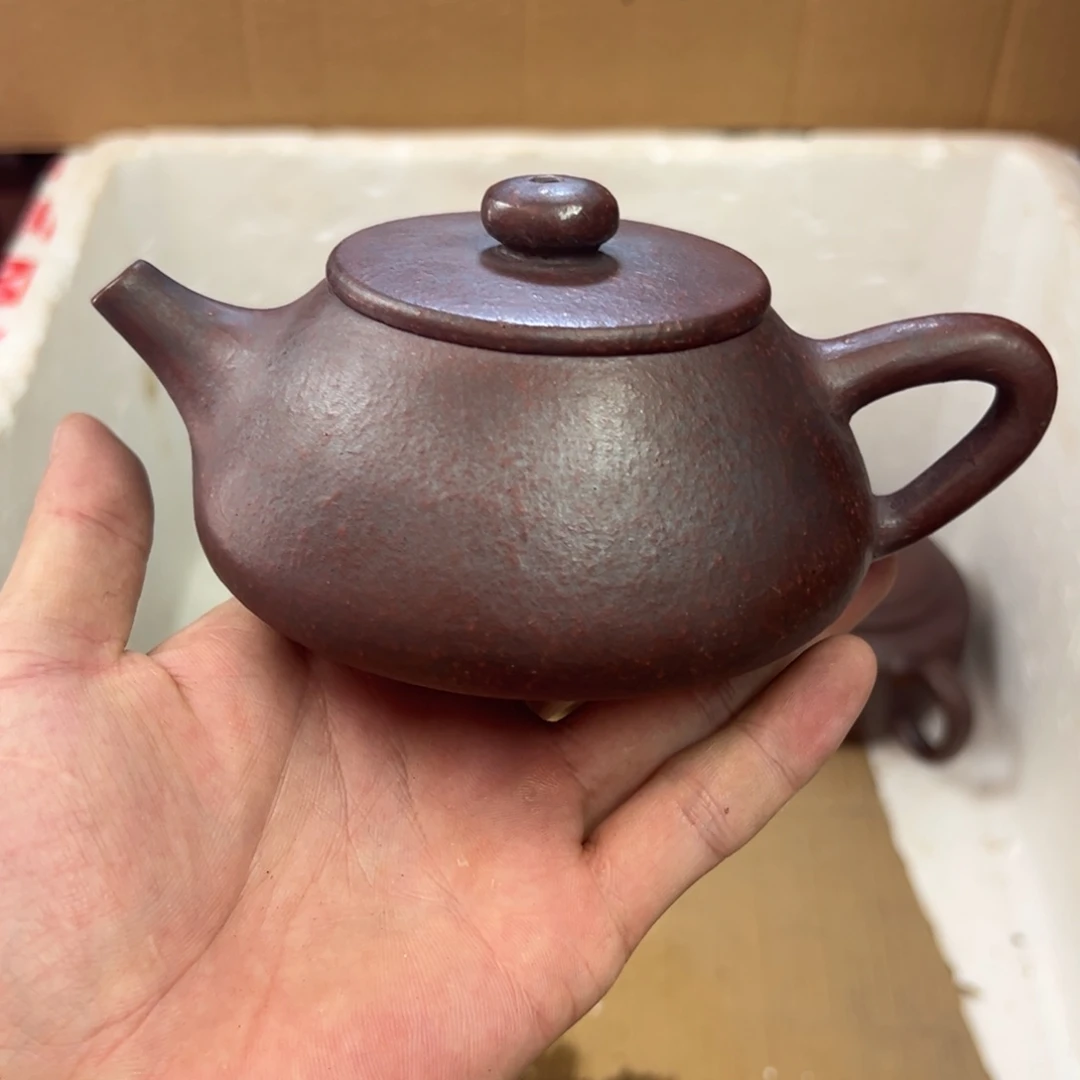 茶壶紫砂宜兴原矿紫砂壶300毫升容量