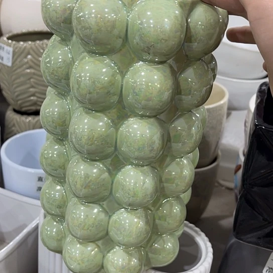 多肉绿植陶瓷花盆9.9包邮，有孔