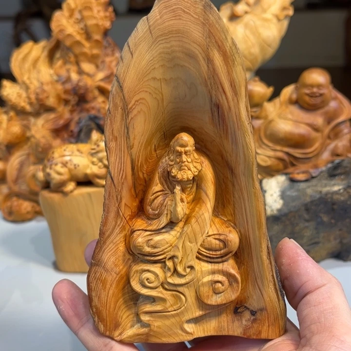 柏木（崖柏）根雕工艺摆件