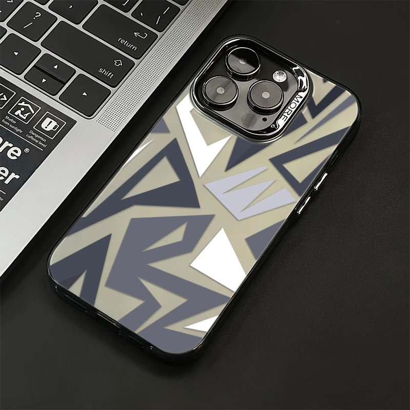 几何菱角适用苹果16手机壳iphone15防摔14promax创意13/12/11简约