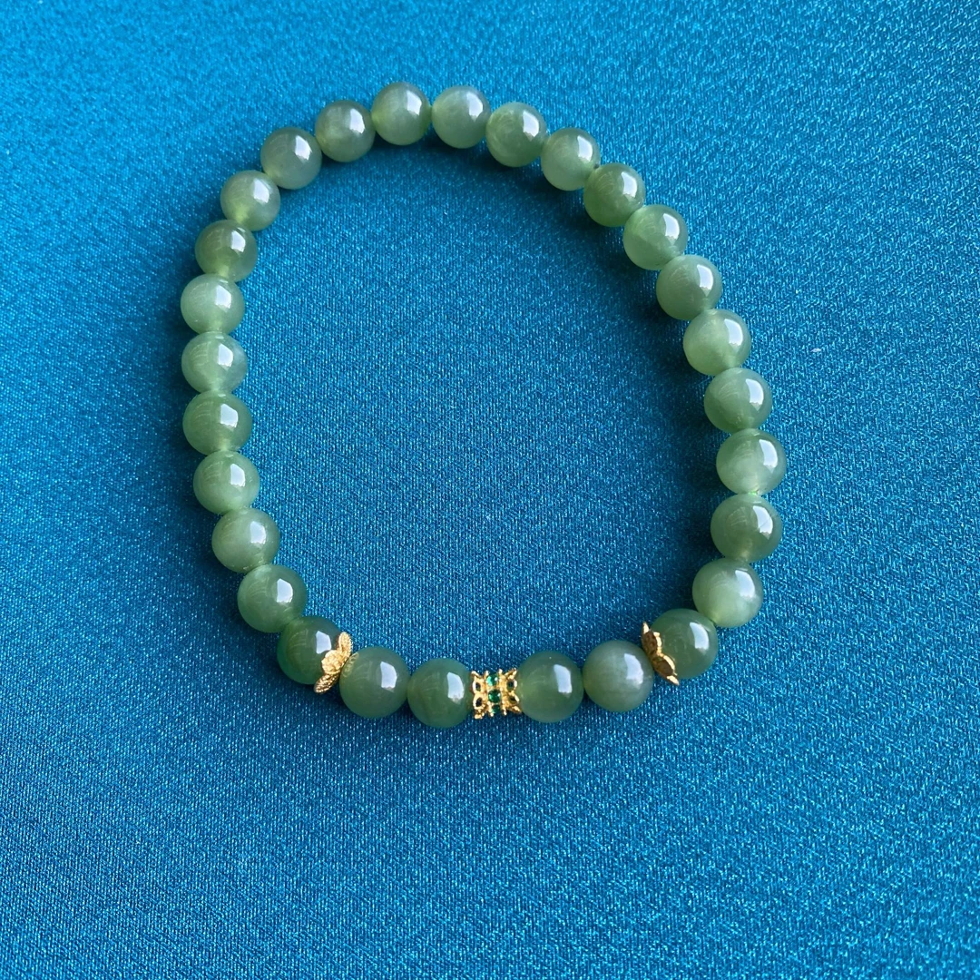 DIY碧玉手串(6mm)