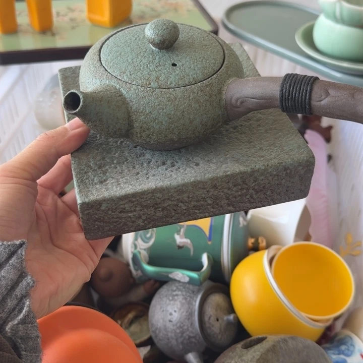 微瑕陶瓷茶具茶杯茶壶