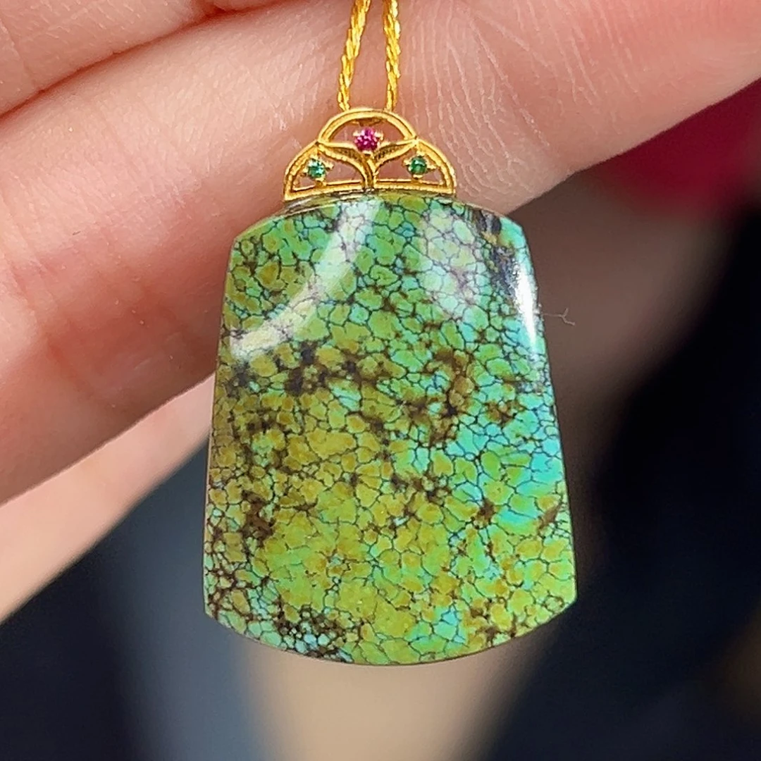 绿松石未镶嵌珠宝奇石