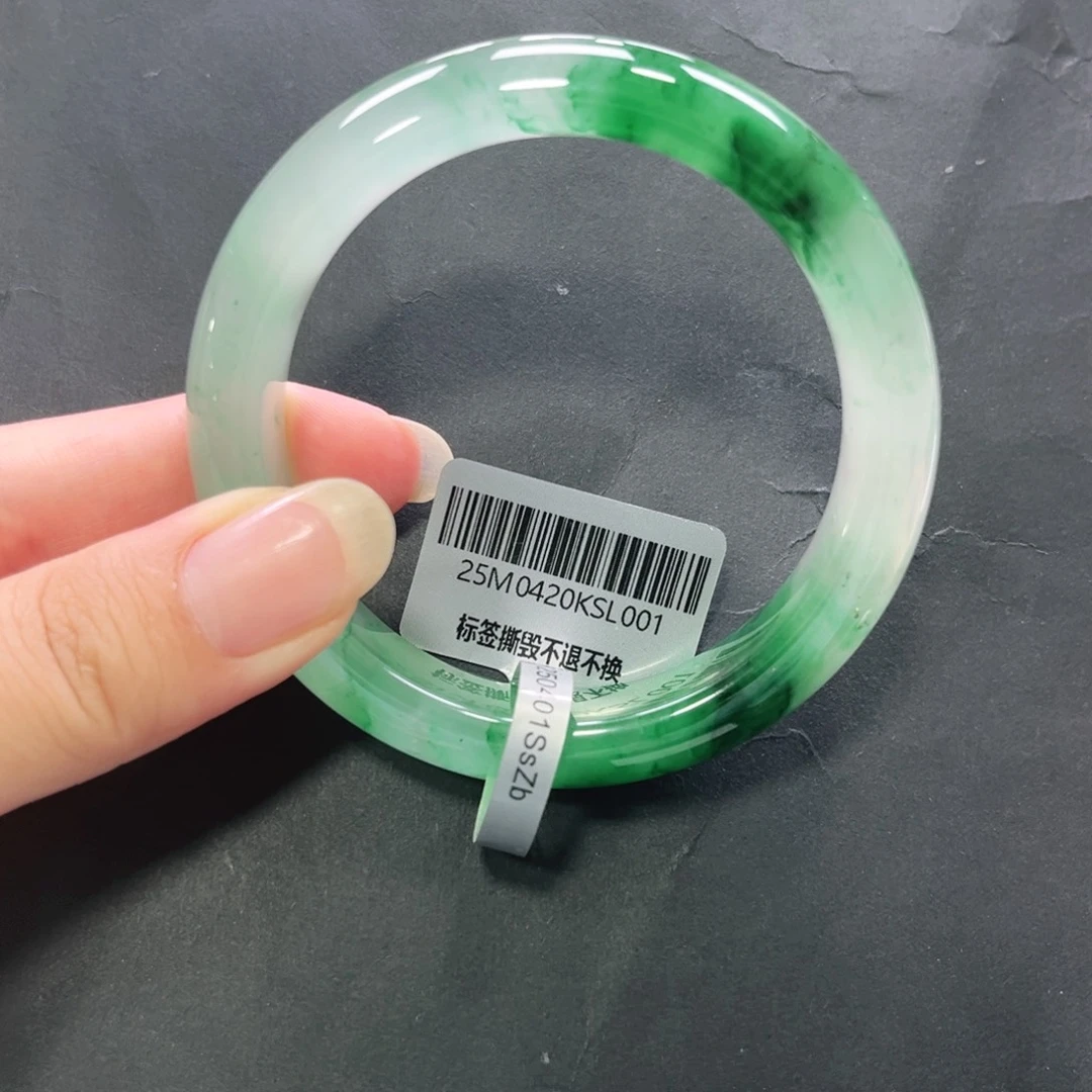 石英质玉手镯未镶嵌安安 54