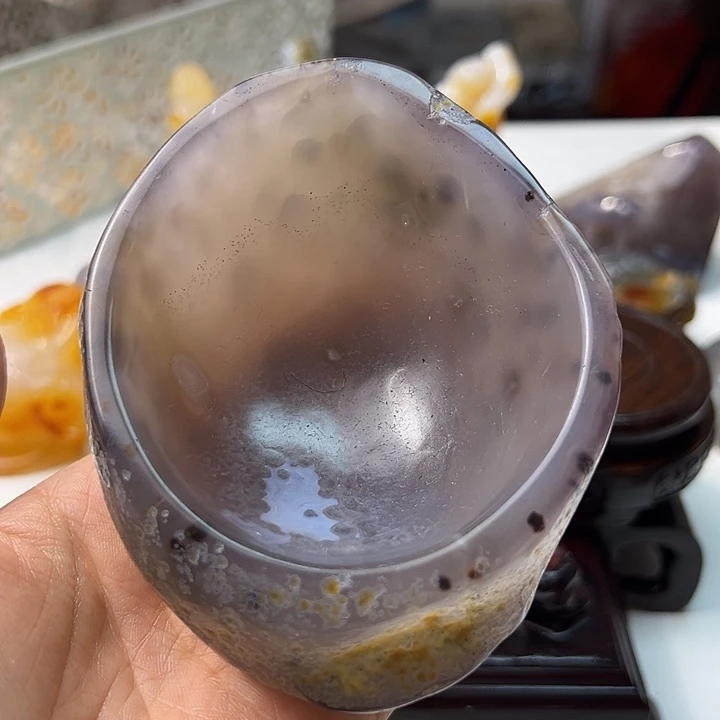 玛瑙/玉髓颈饰合金