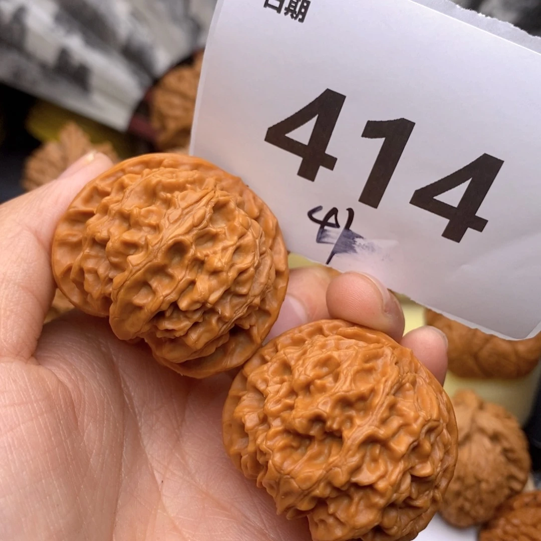 文玩核桃把件414号41苹果