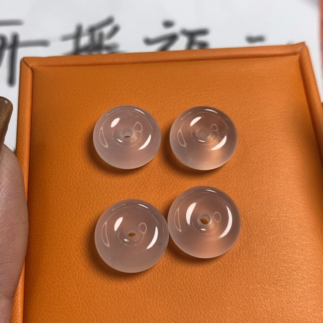 石英质玉戒指未镶嵌甜甜圈