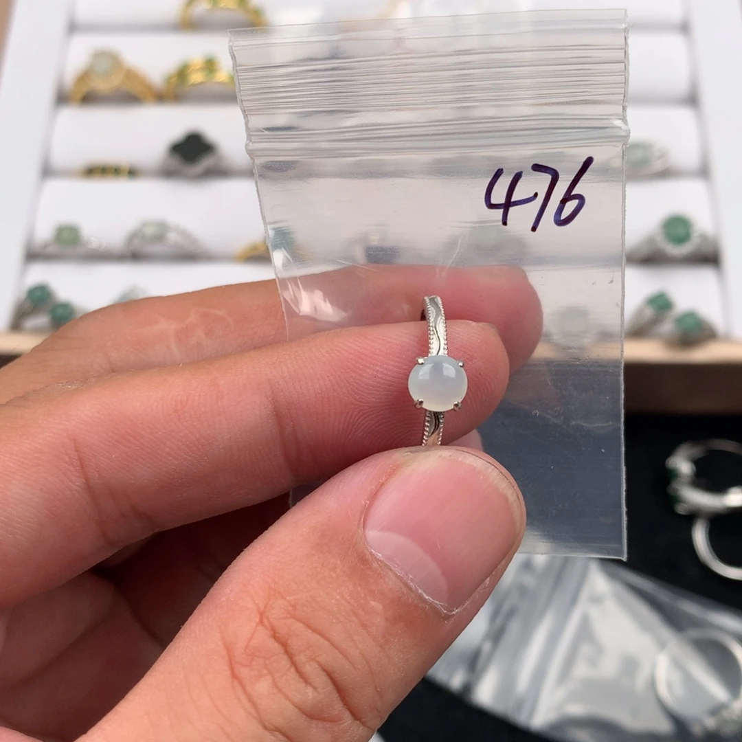 未镶嵌戒指翡翠476