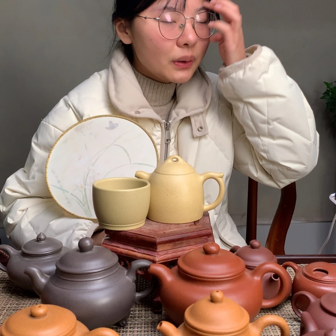 紫砂茶壶与*宜兴紫砂壶茶壶原矿紫砂壶