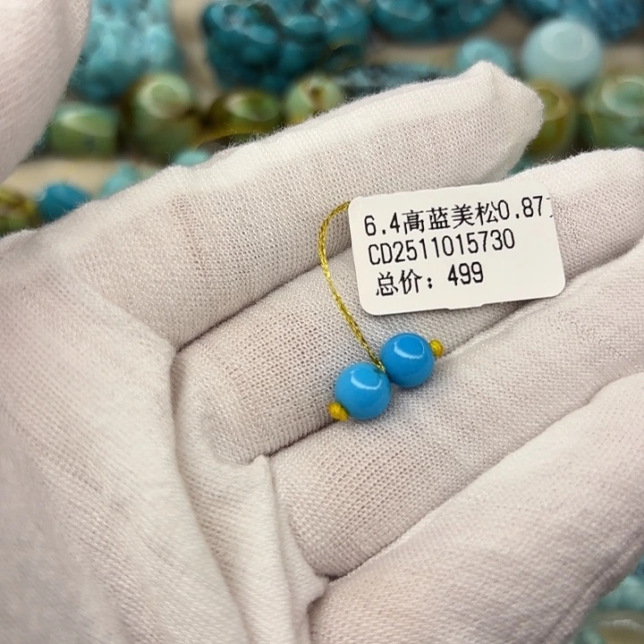 绿松石未镶嵌颈饰