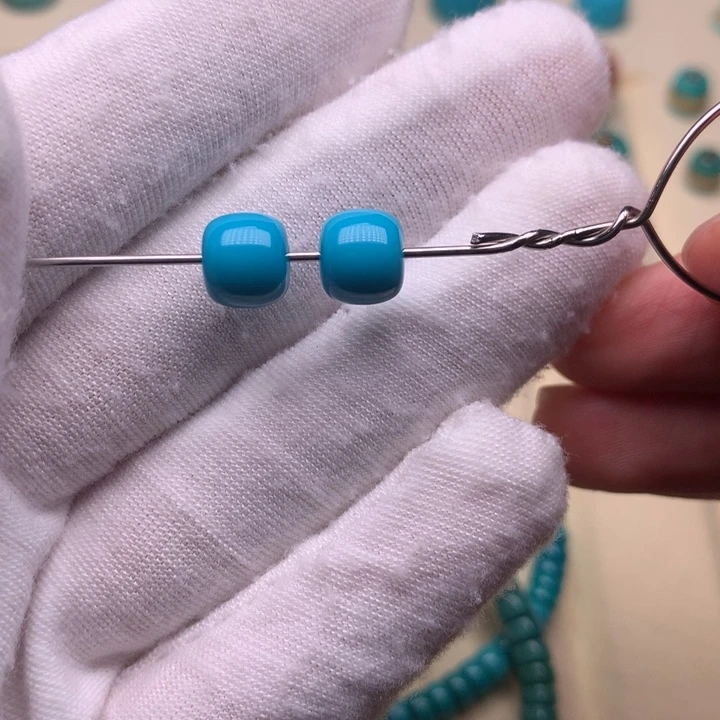 绿松石未镶嵌绿松石老型7.9