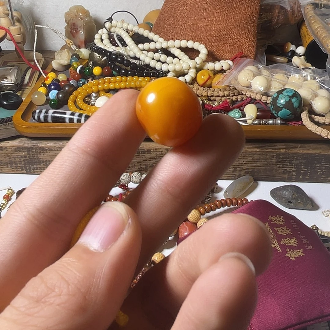 L****白玉菩提吊坠珠子