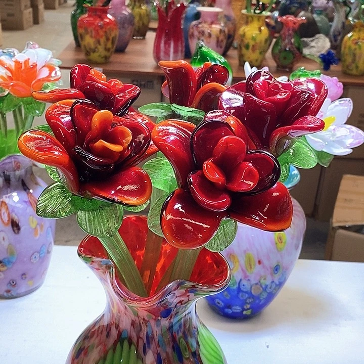 玫瑰花高45厘米宽12厘米