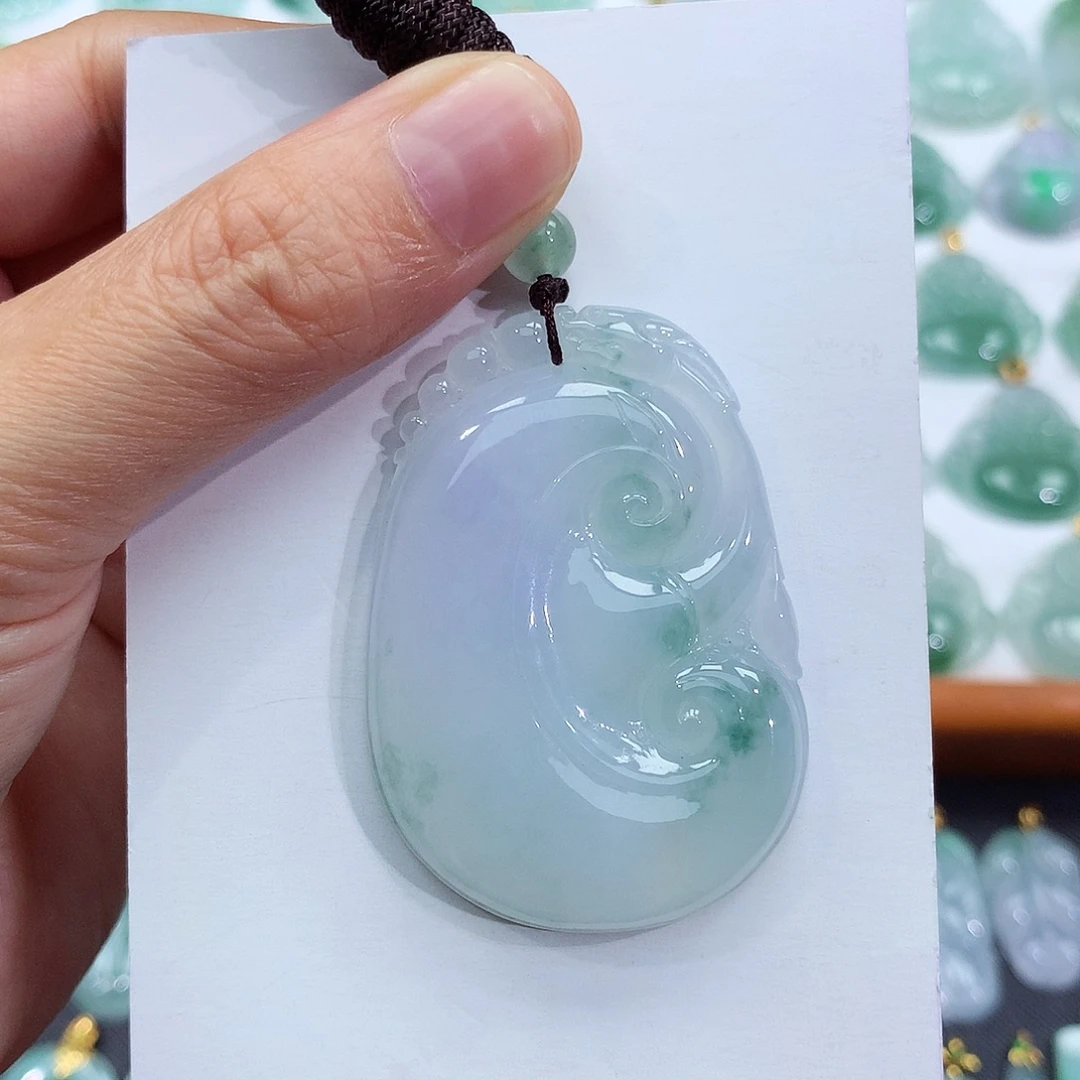 翡翠未镶嵌颈饰翡翠吊坠