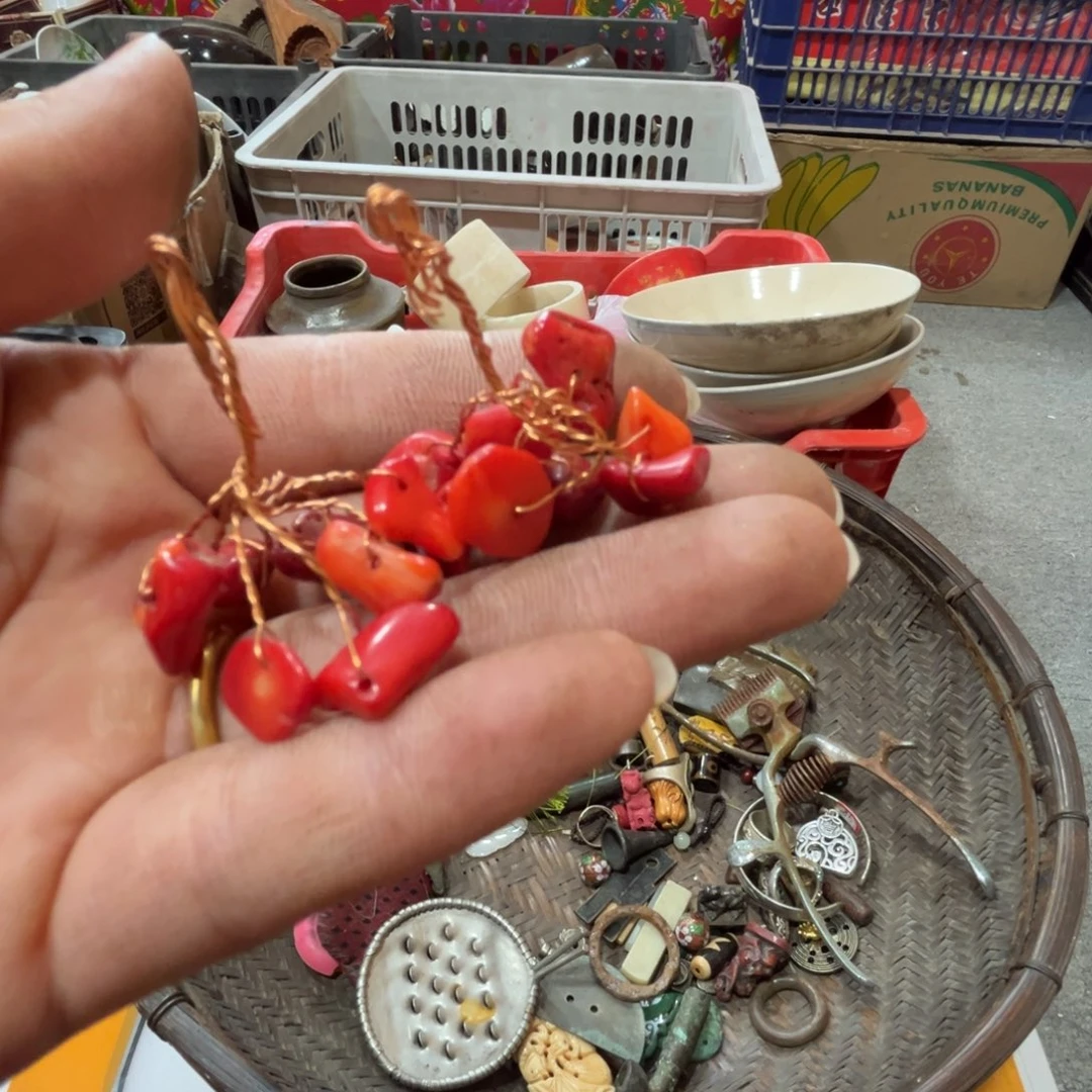 田***甜瓷片摆件工艺品热卖中
