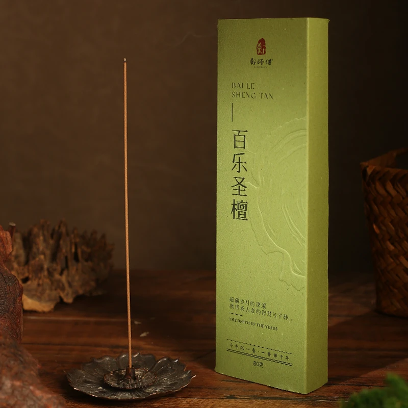【郑师傅】百乐圣檀 80g线香  卧室客厅家居手工香薰