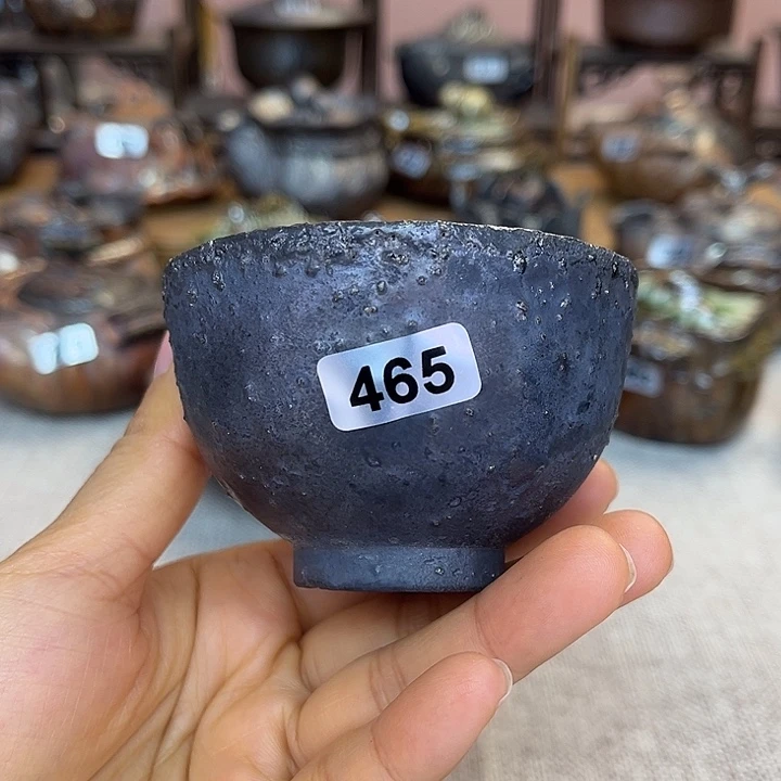 裸柴烧陶瓷手工茶器