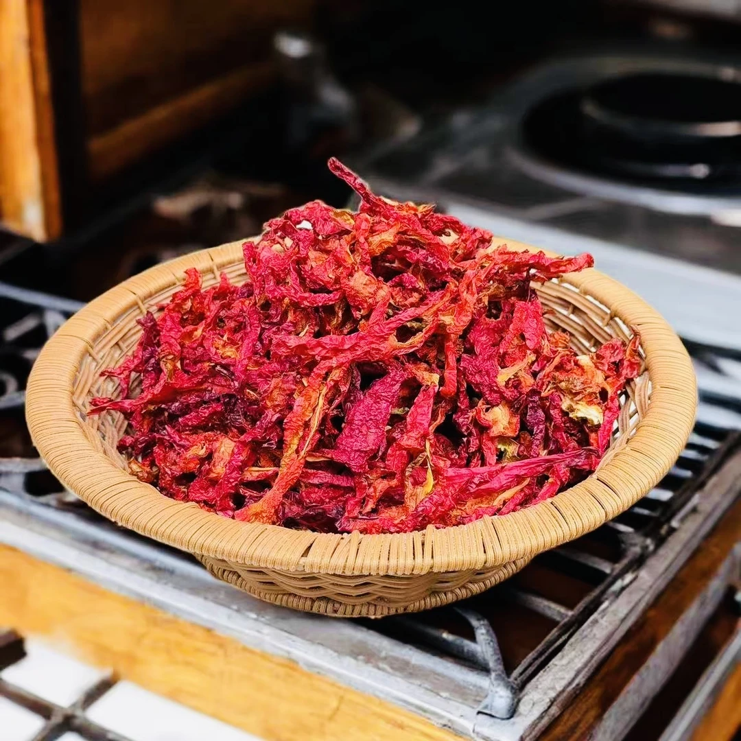 软皮干红辣椒软皮干青椒一斤可以做十八份酒店餐饮专用包邮