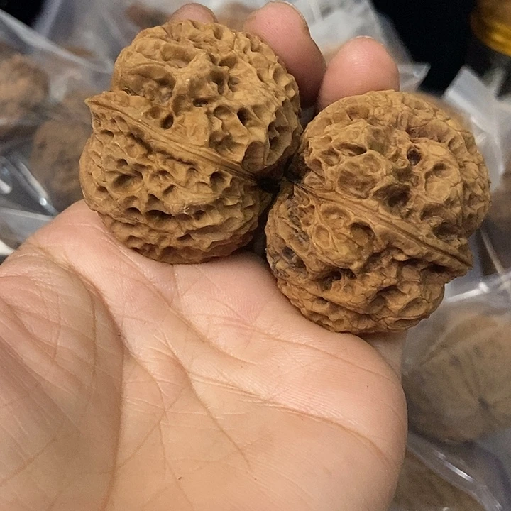 文玩核桃把件云南铁核桃基地14