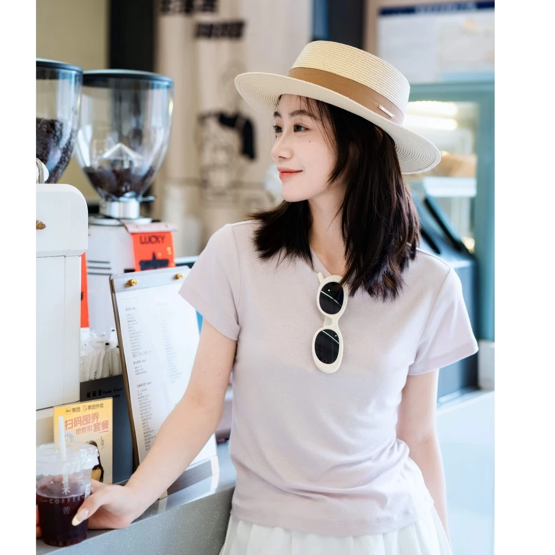 初棉清仓！就一波！【雪花甄麻T恤】臻亚麻雪花短袖T恤 363601058