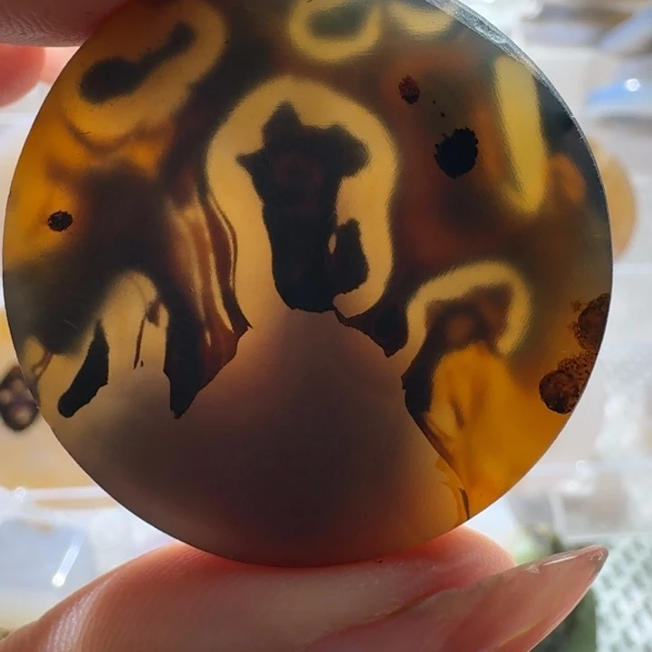 玛瑙/玉髓未镶嵌项链