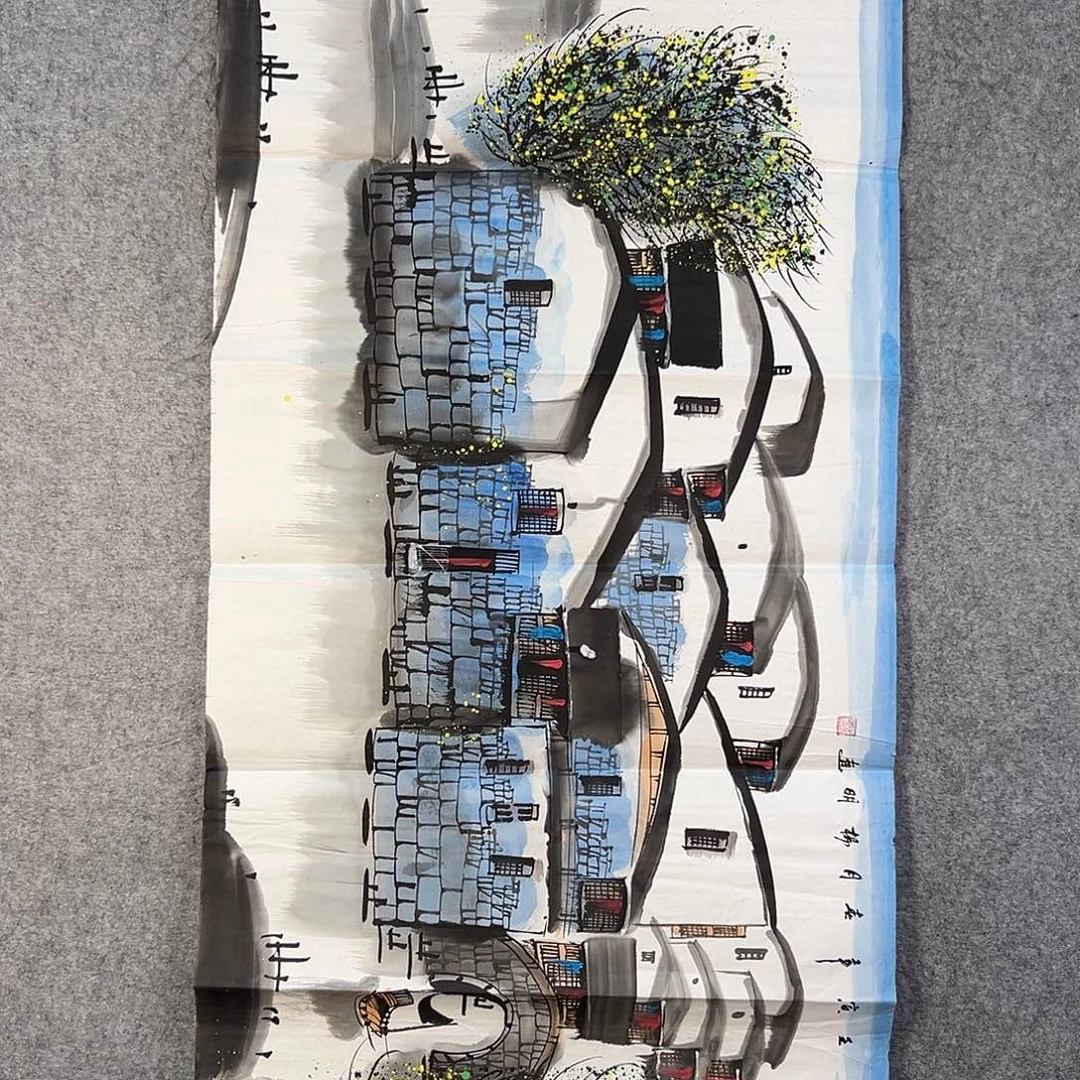 国画578 牡丹等植物生长于这里生长较