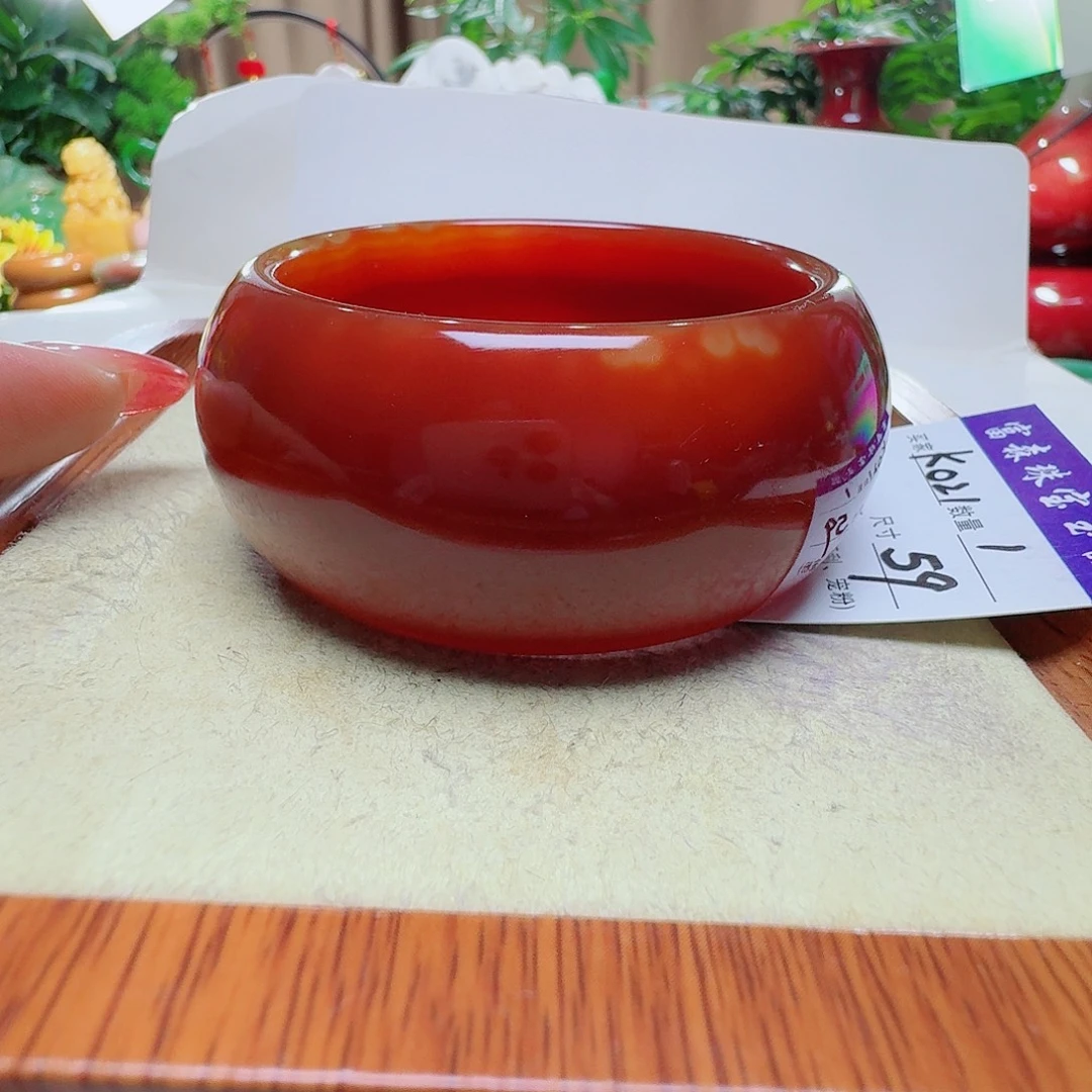 北***师玛瑙/玉髓未镶嵌手镯