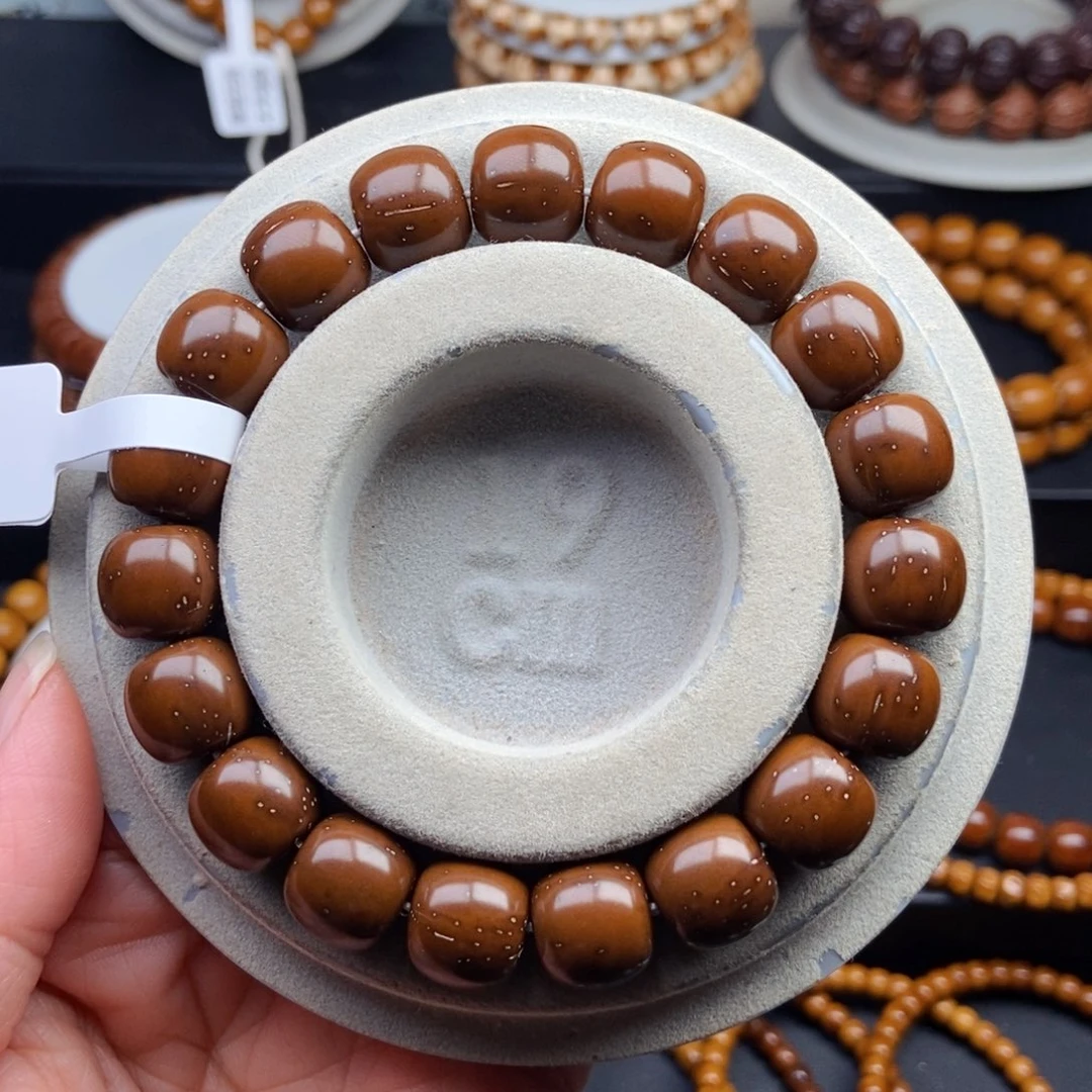 手串紫金鼠12.8mm近实心老型