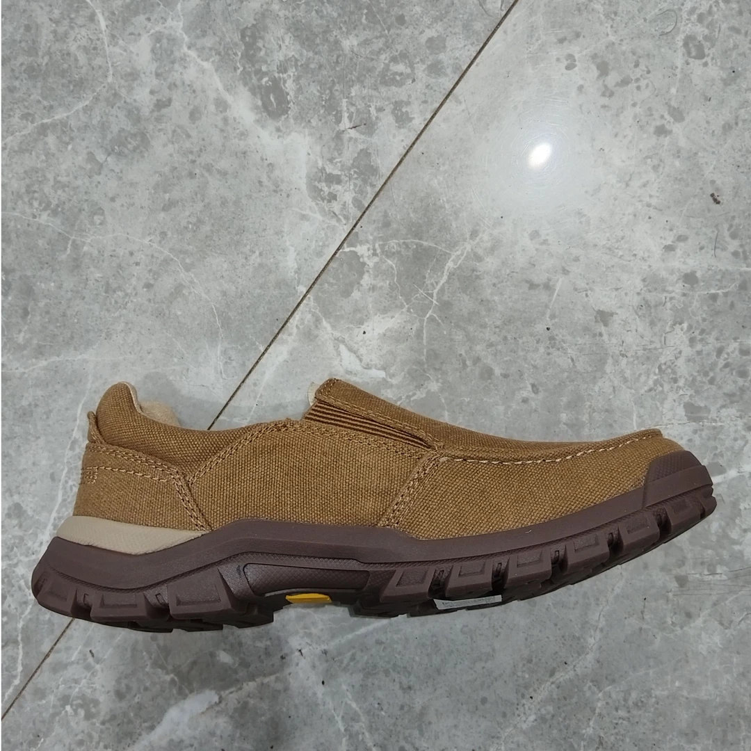 春夏新款男鞋通勤帆布透气一脚蹬男鞋船鞋