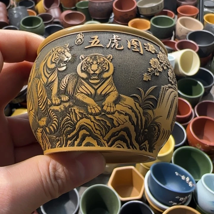 茶杯紫砂全手工制作工艺